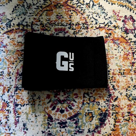 BLACK UNISEX SWEAT WAIST BELT, HIGH COMPRESSION TO SHRINK YOUR WAISTLINE. BNWOT - Picture 6 of 7